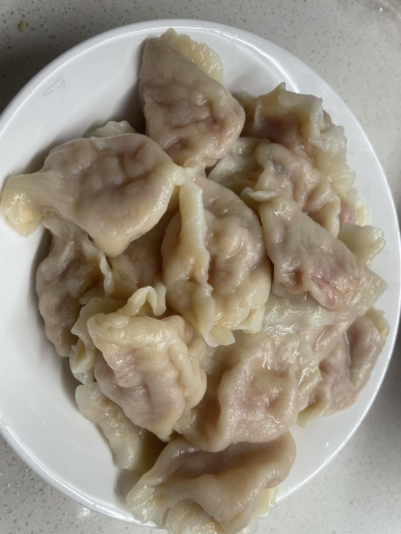 西红柿鸡蛋饺子