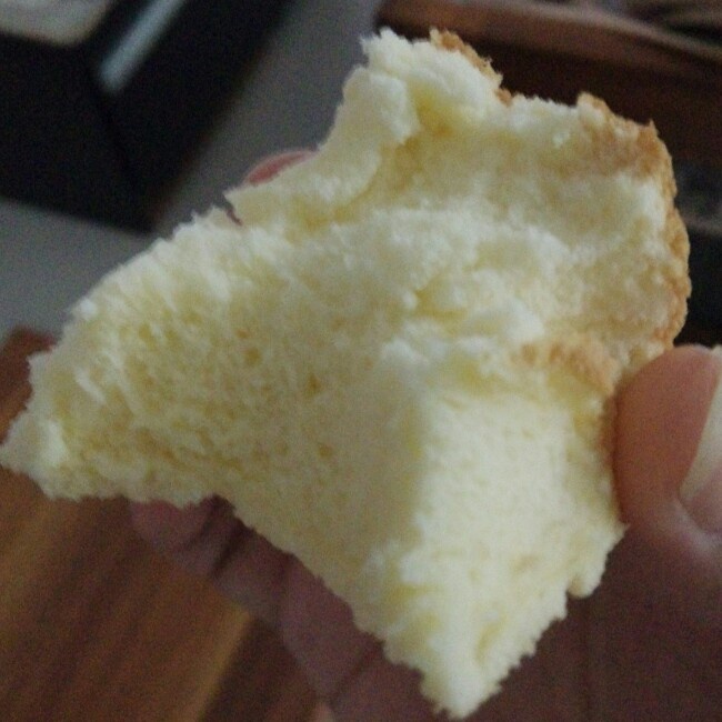 6寸原味戚风蛋糕