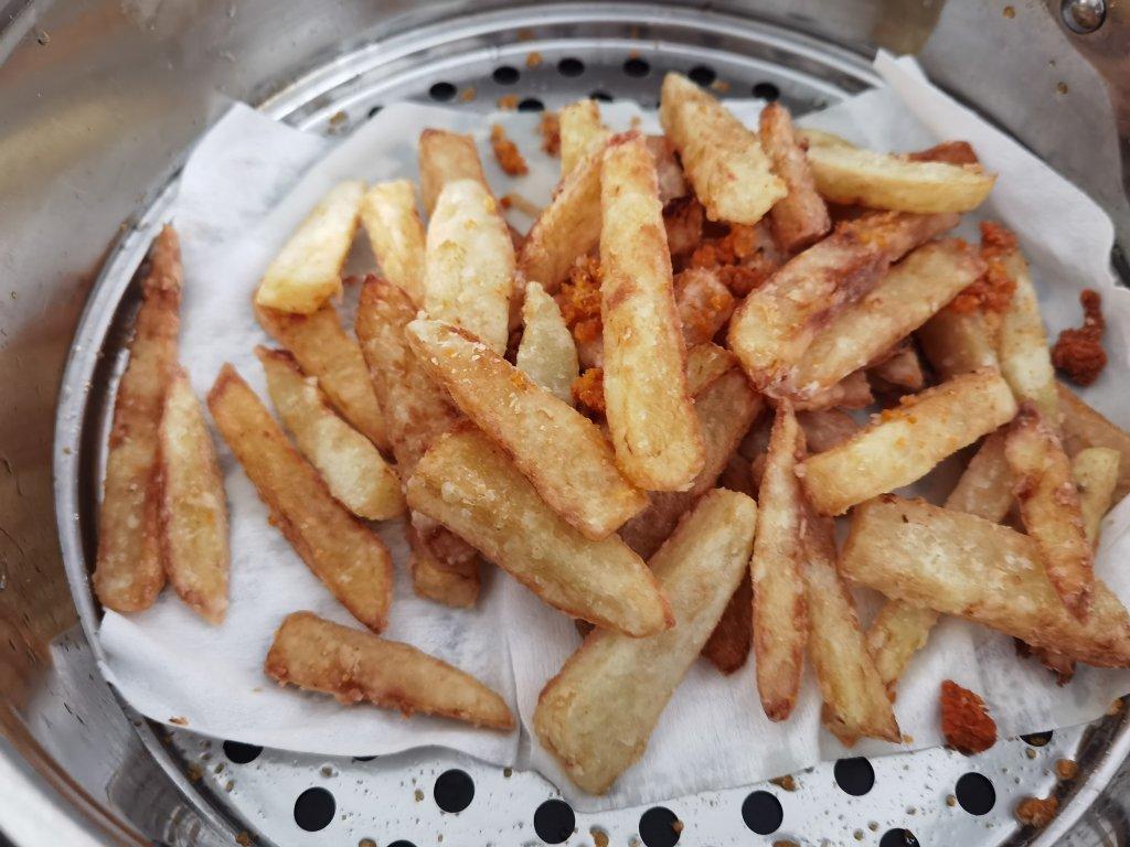 最简单炸薯条，比买的还好吃