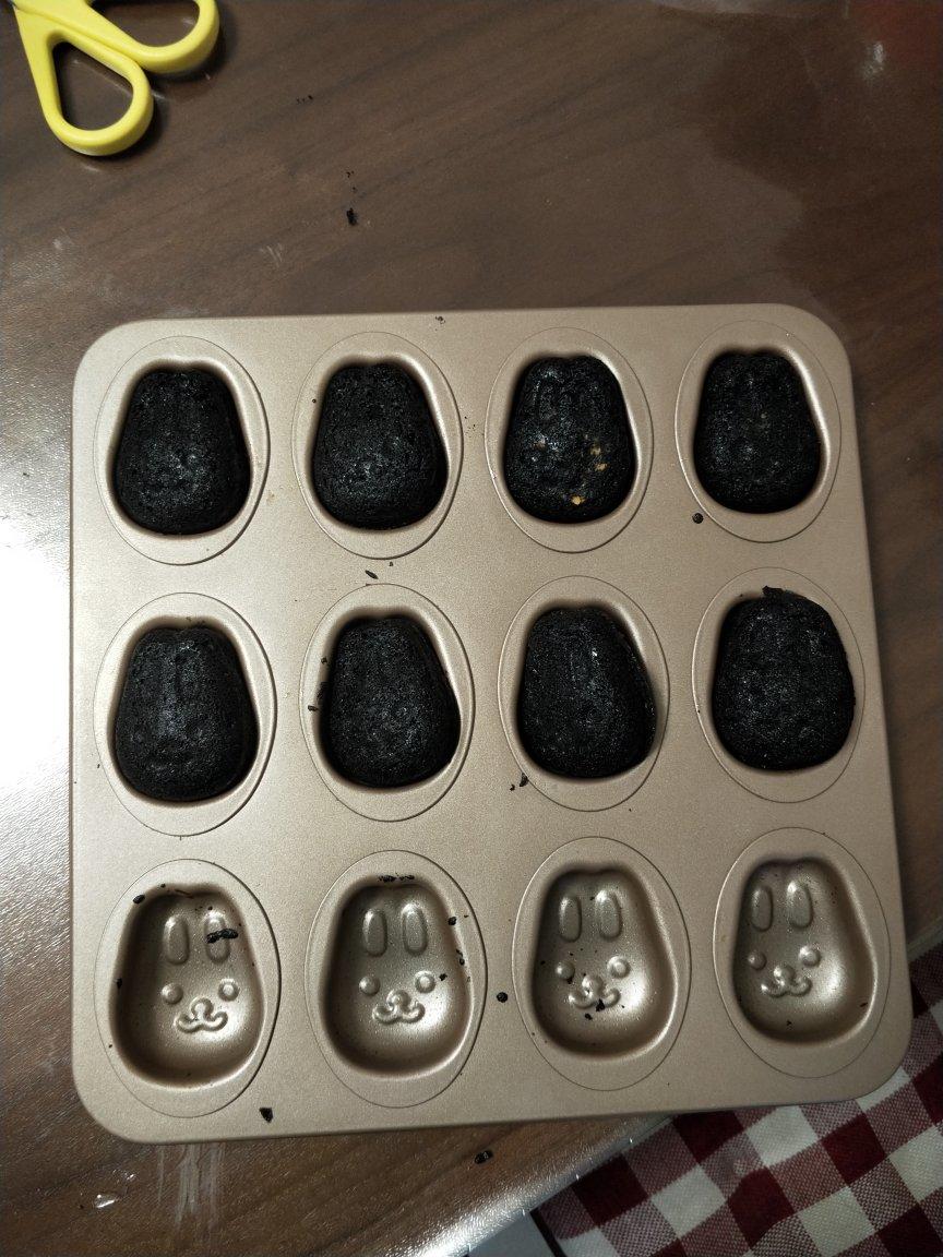 可可花生酱软心玛德琳