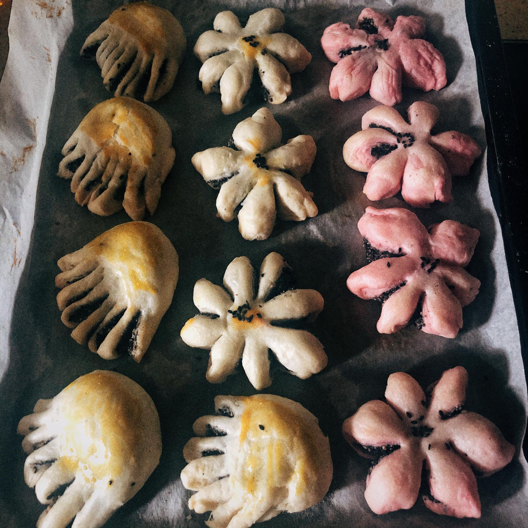 王猪猪mm做的中式酥皮点心佛手酥