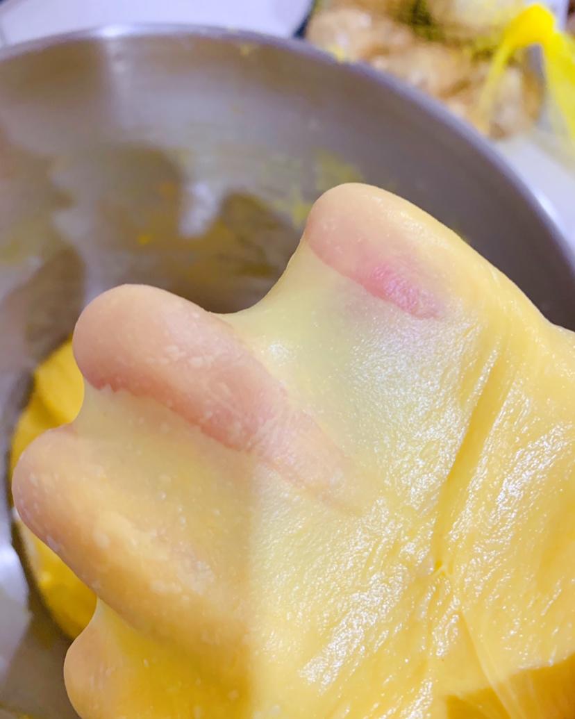 南瓜吐司~天然酵母(或波兰种)