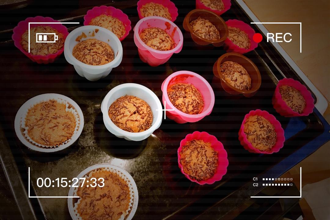 浓郁巧克力马芬