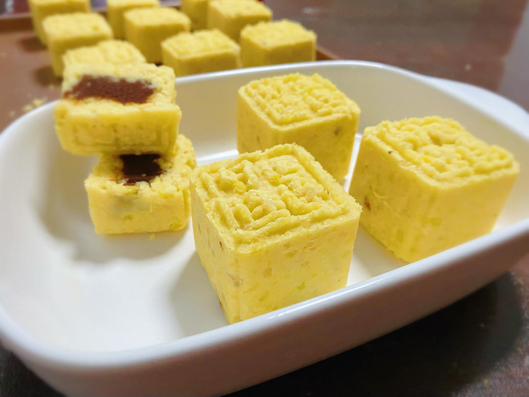 清凉解暑的绿豆糕