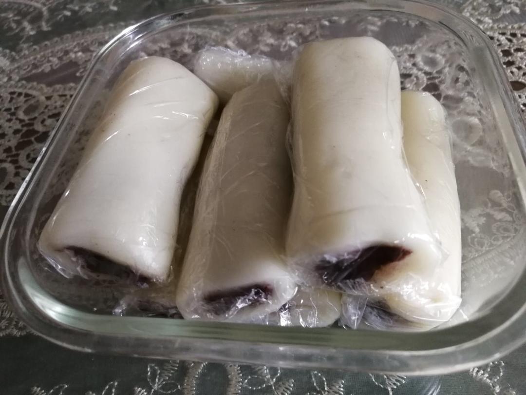 红豆沙紫薯双阳团