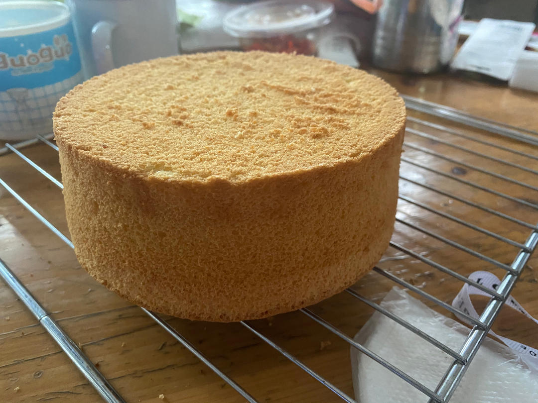 6寸戚风蛋糕零失败版