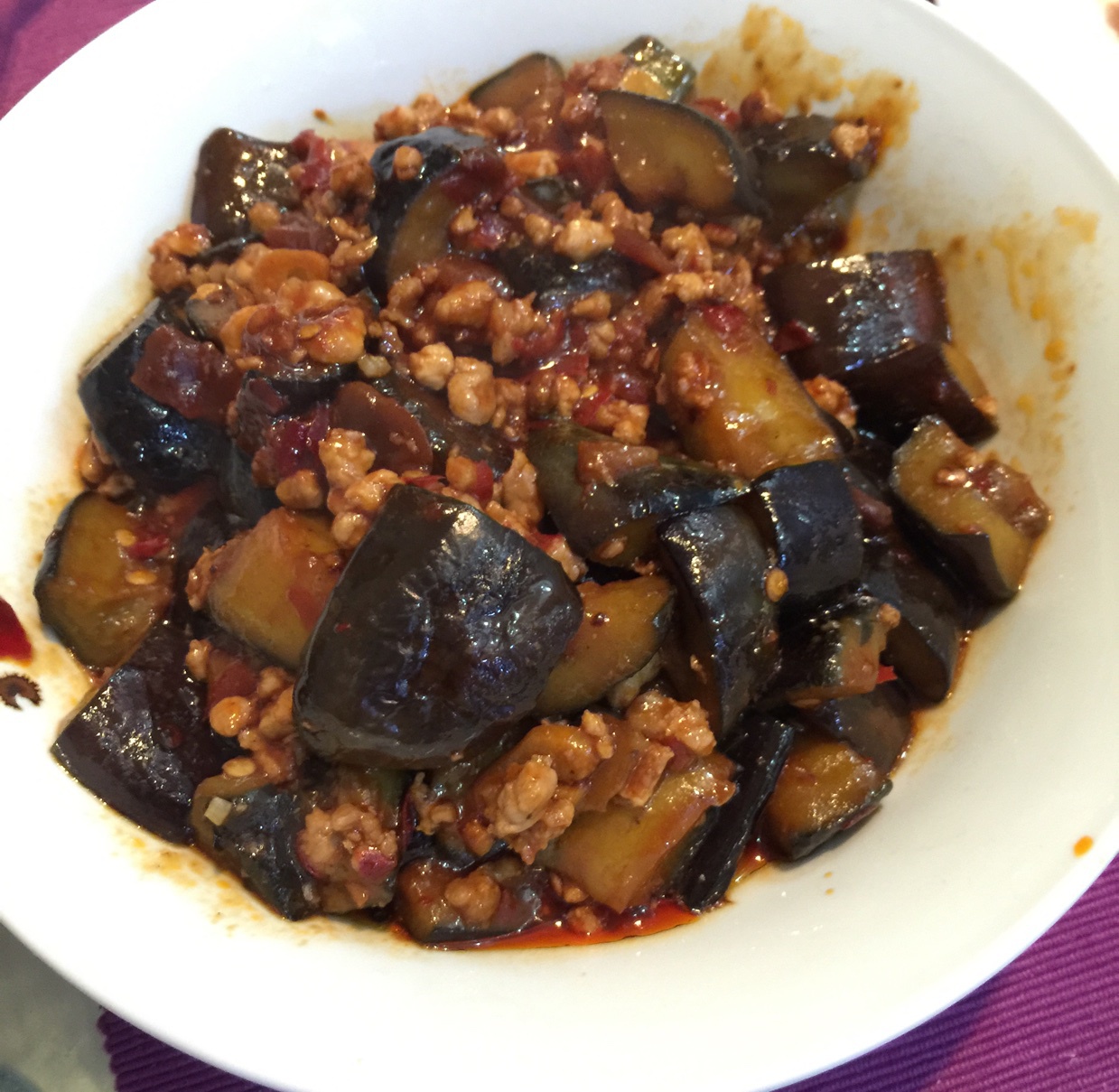 肉末茄子（超级下饭菜）