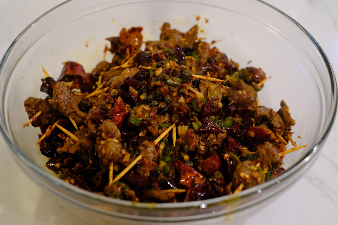 牙签牛肉 道地湖南味