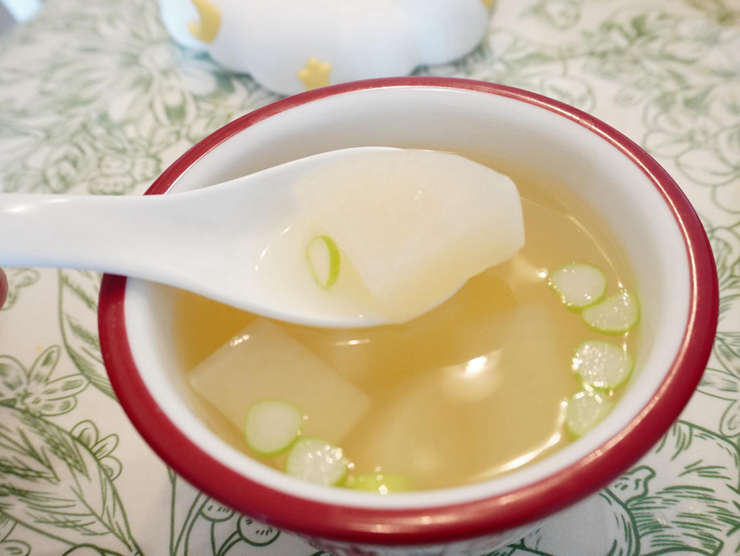 清炖白萝卜汤（独家原创）