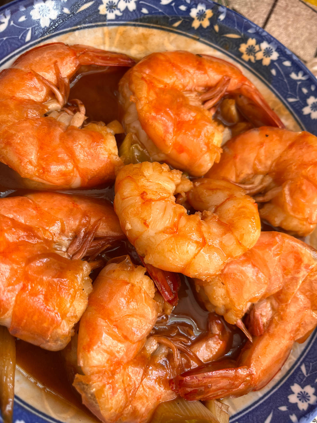 十分钟做好吃的红烧大虾