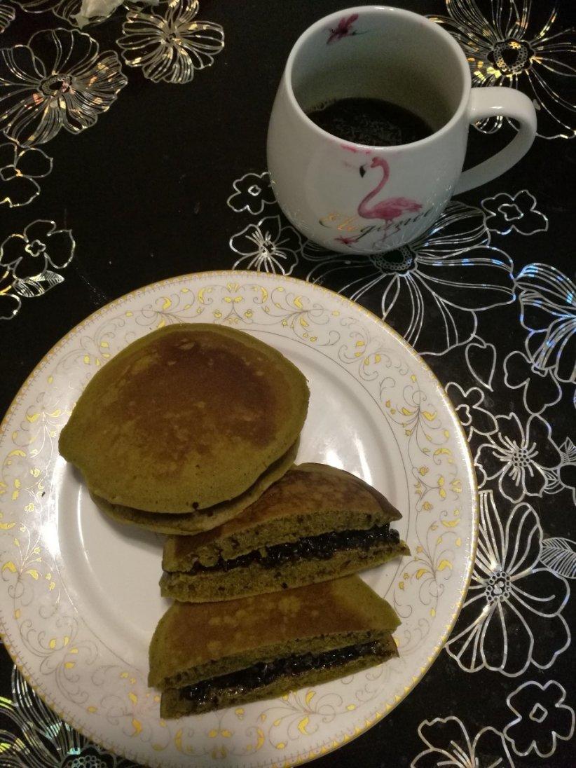 抹茶蜜豆铜锣烧