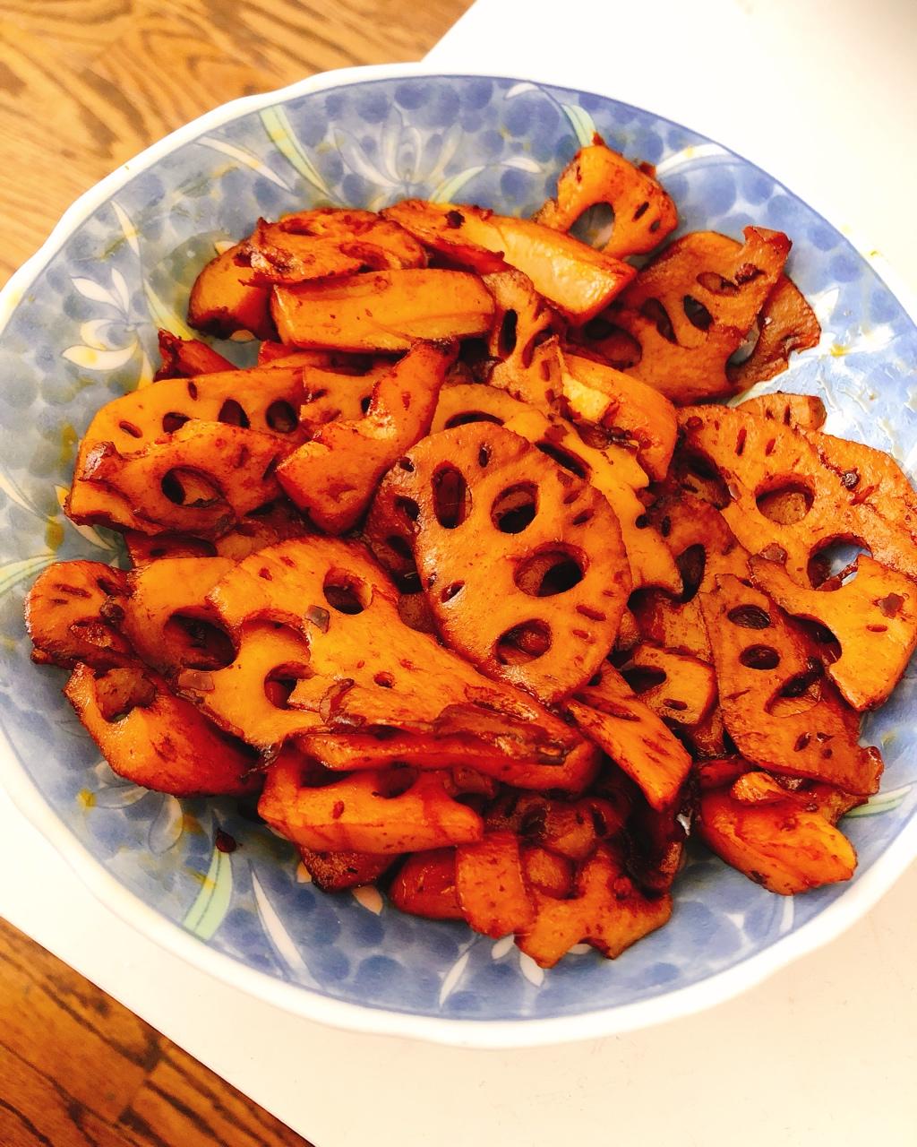 老干妈孜然莲藕