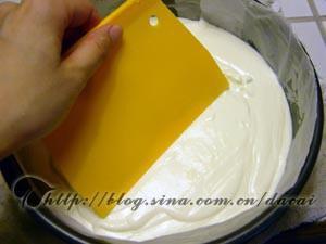 冻柠檬芝士蛋糕的做法 步骤9