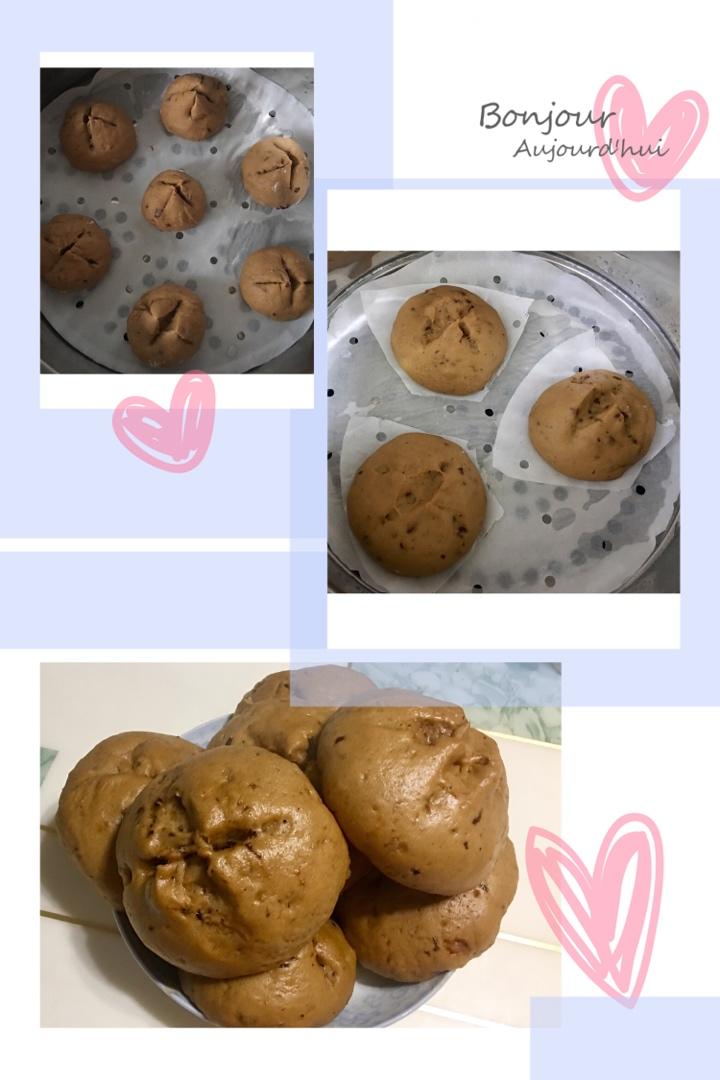 红糖红枣开花馒头（一次性发酵）