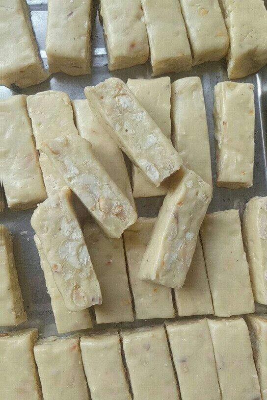 初学者都能做好的花生牛轧糖