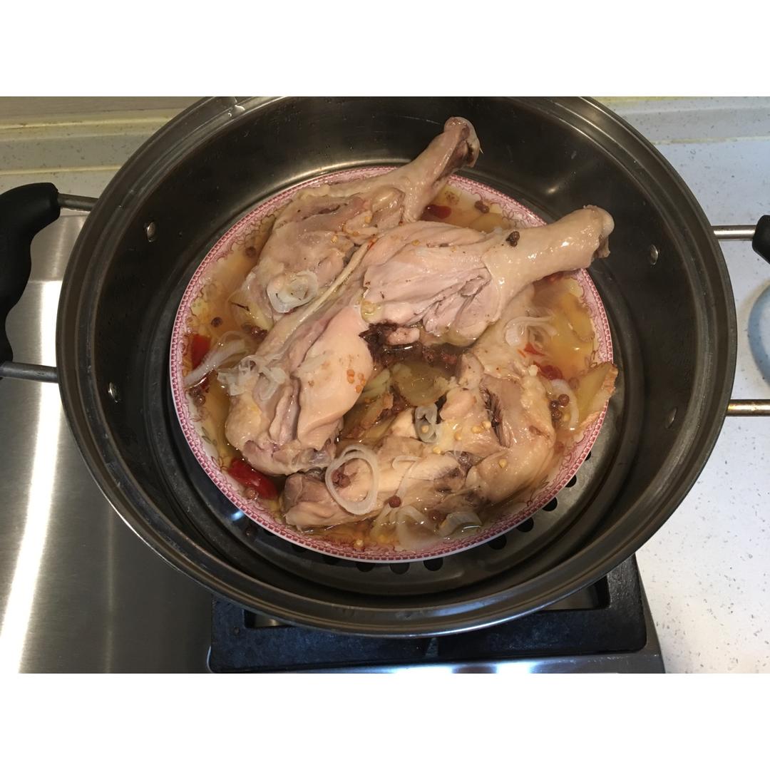 清蒸鸡腿