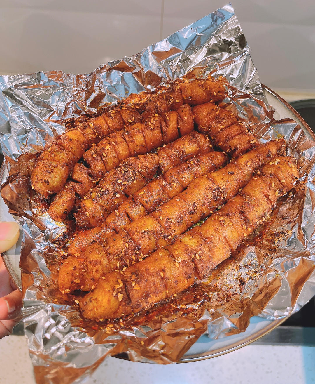 自制面筋1⃣️不用洗面版，操作简单，成功率百分百，内附卷面筋视频！