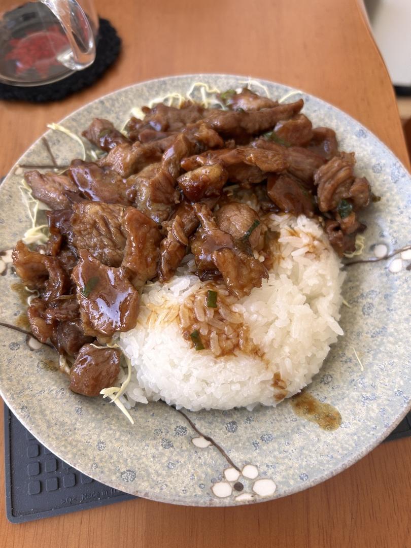 照烧梅肉盖饭
