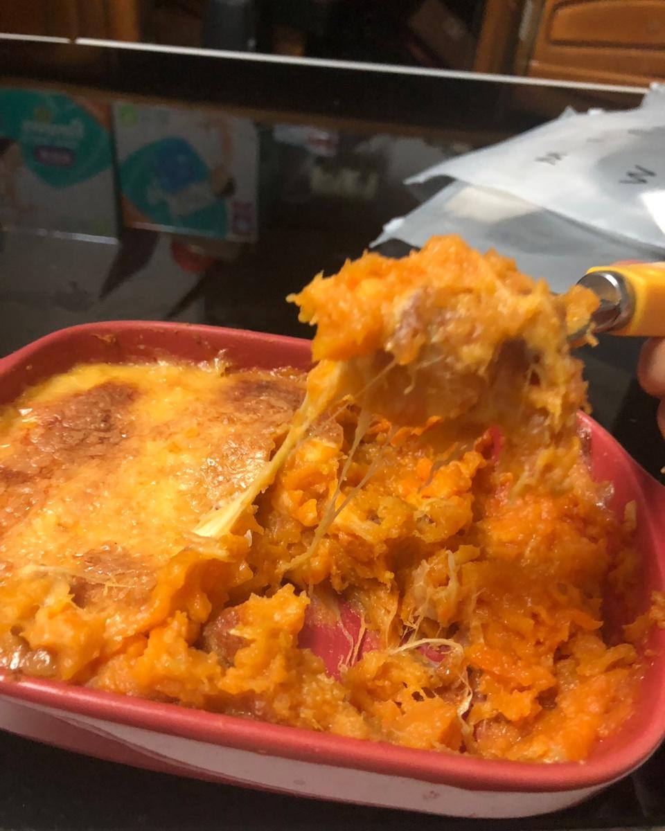 芝士焗红薯（零失败版）