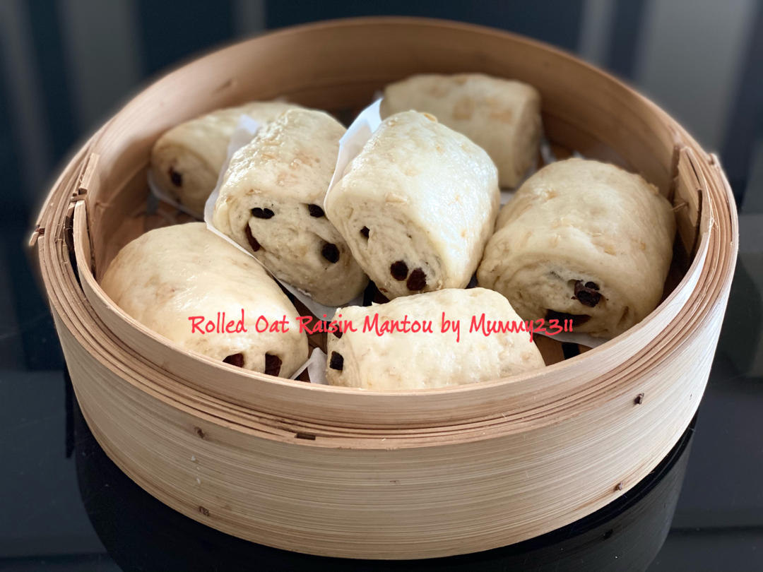 燕麦葡萄干馒头（一次性发酵）