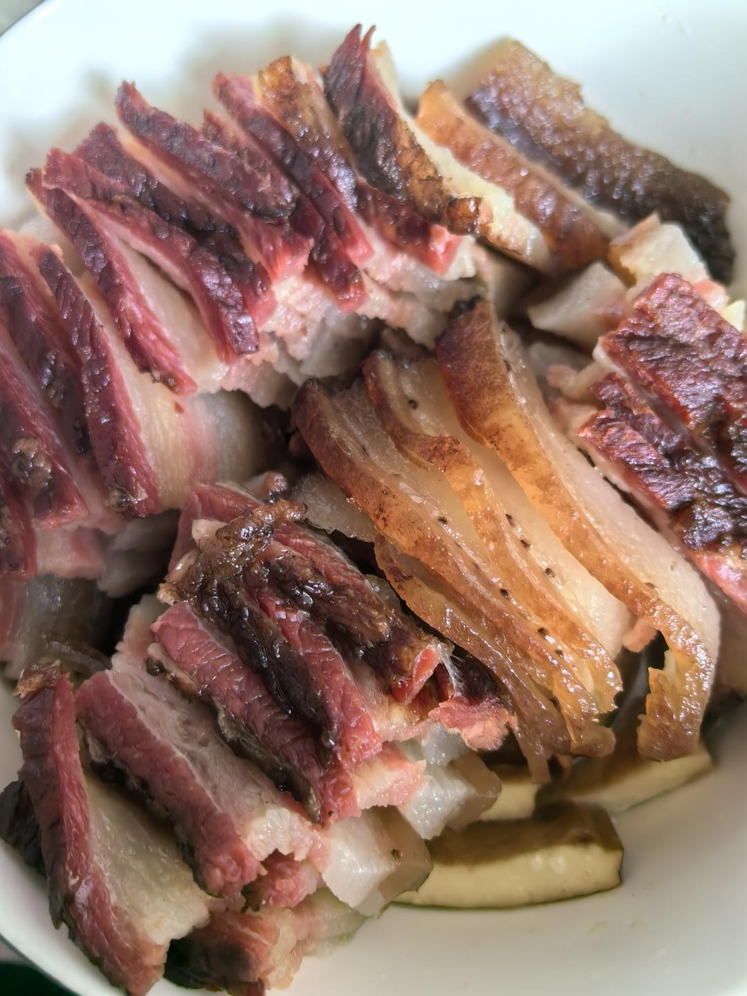 自家蒸柴火腊肉