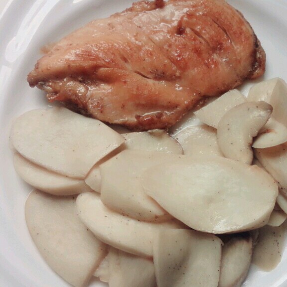 香煎鸡胸肉