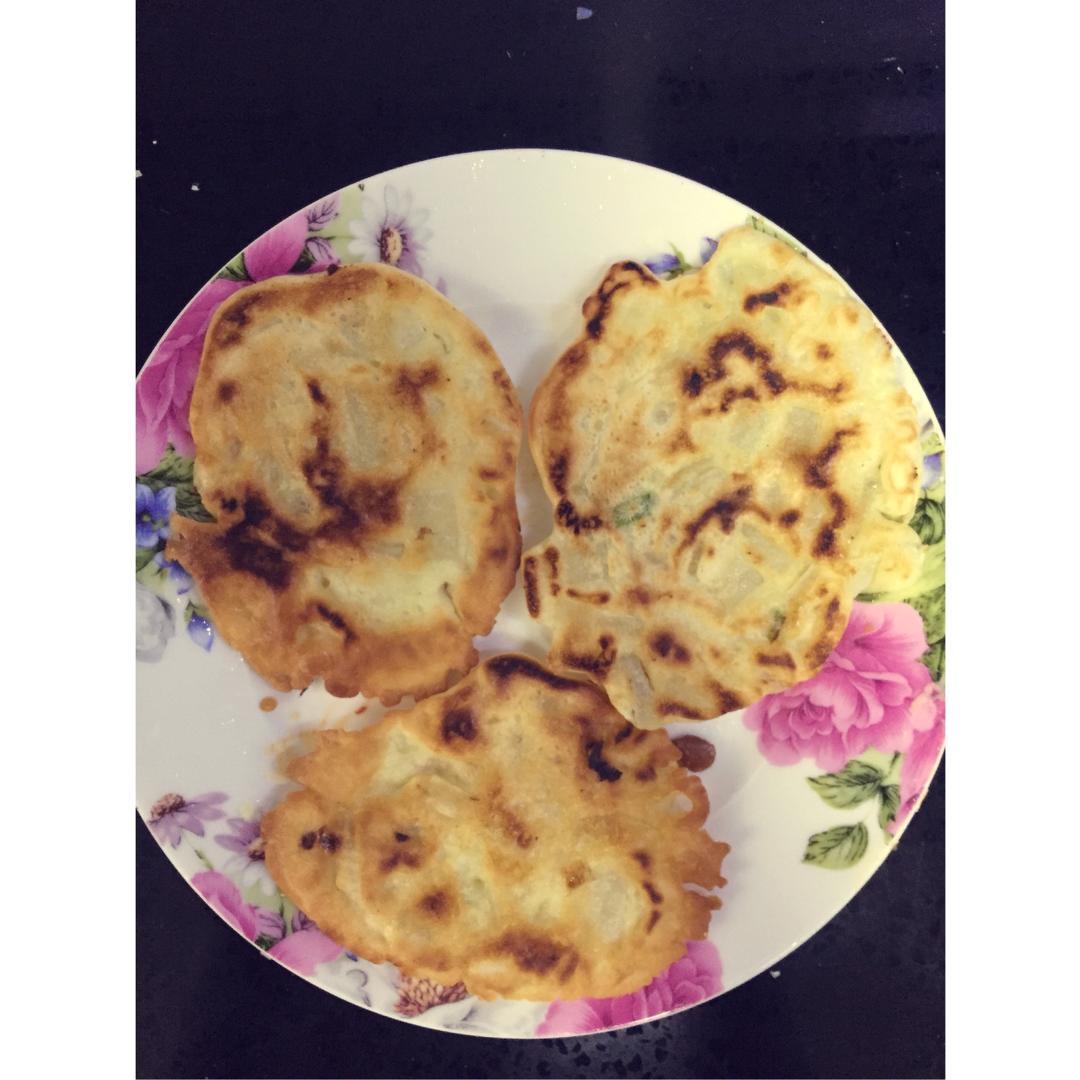 土豆洋葱煎饼