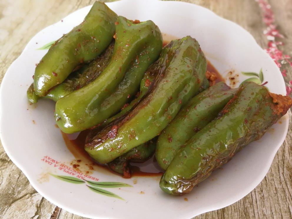 下饭菜肴--青椒酿肉