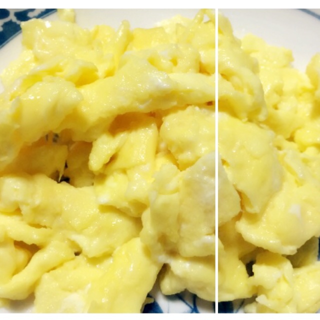 美式炒蛋 scrambled eggs