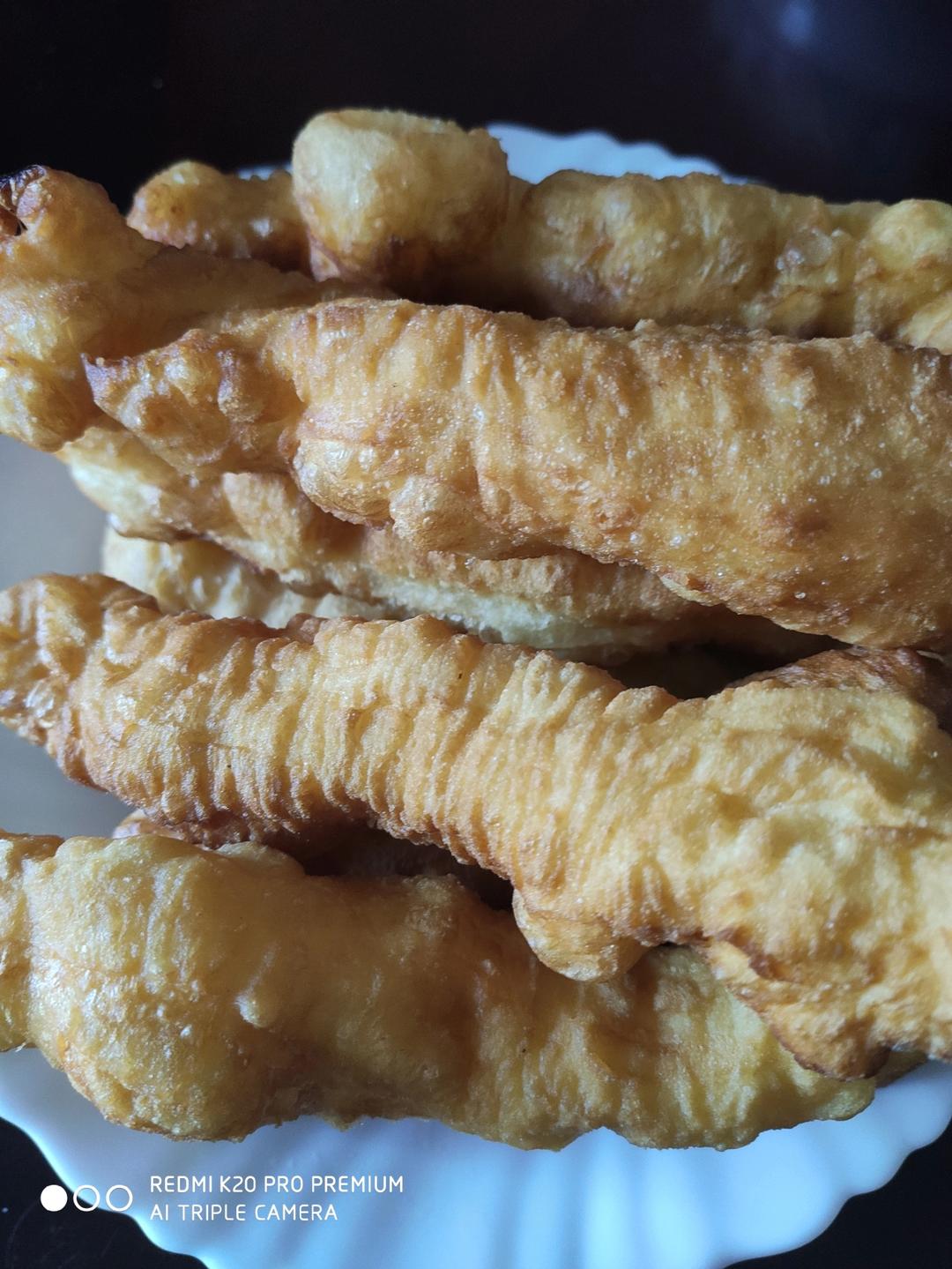 快手早餐～自制油条（酵母版，不含泡打粉、膨松剂）