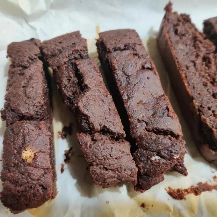 【无油无糖减脂超好吃】布朗尼蛋糕 Fudgy Brownie