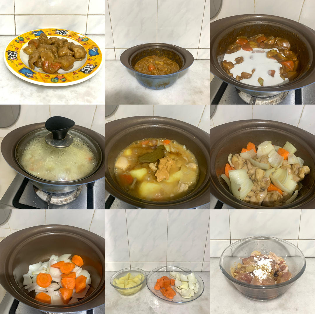 咖喱鸡肉（超详细）