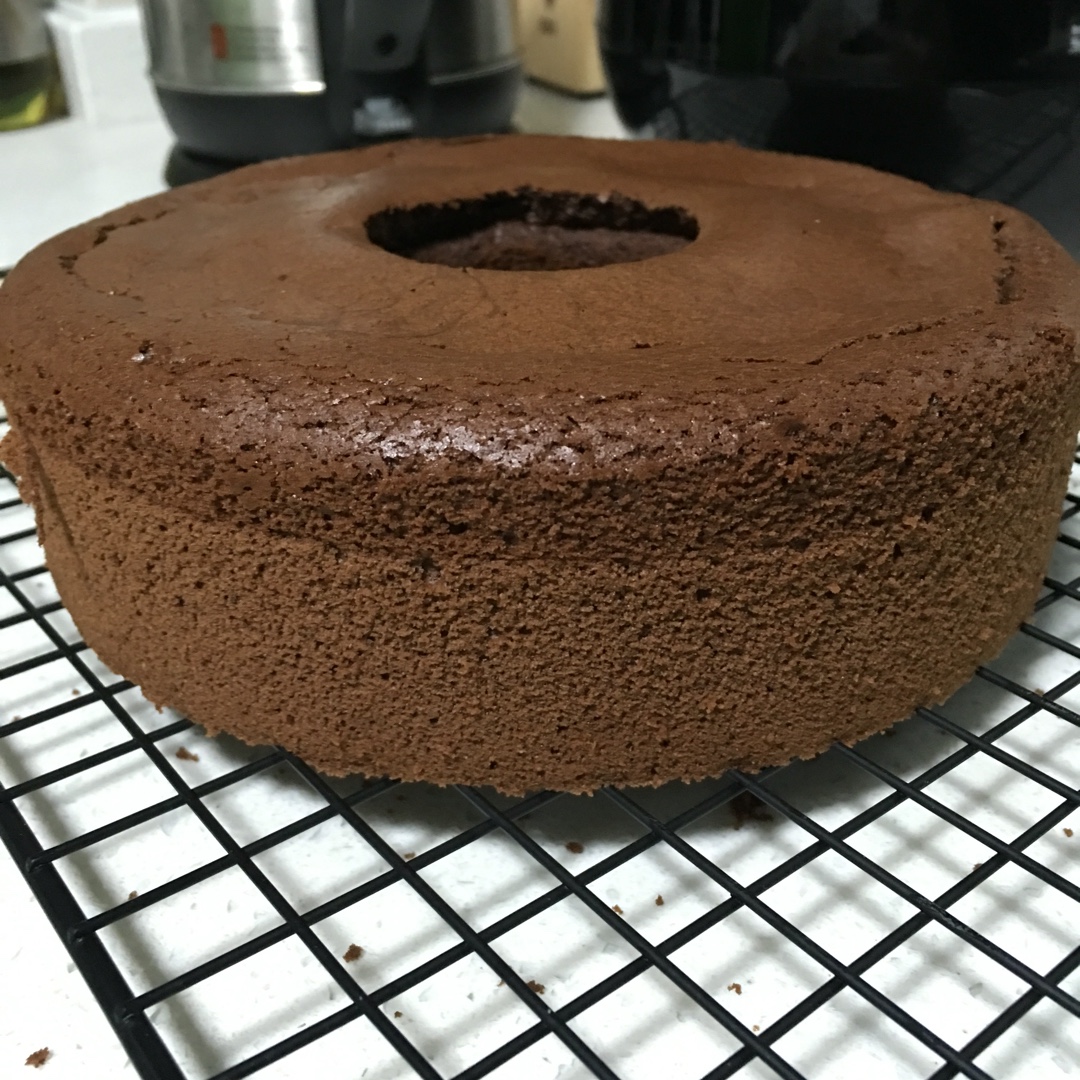 不消泡的巧克力戚风