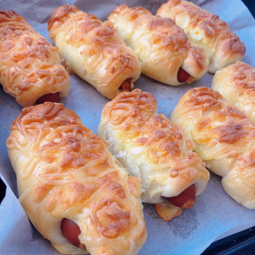 小美版香肠热狗面包🍞