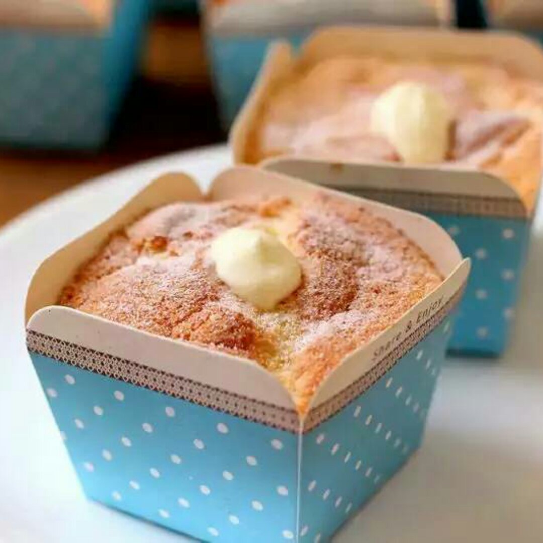 小宋宋麻麻做的北海道戚风蛋糕