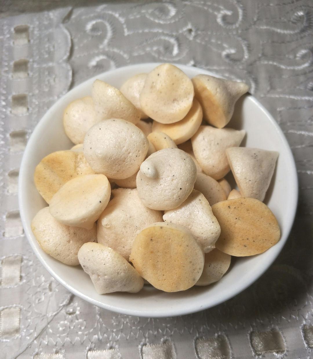 迷人的火龙果溶豆酸奶溶豆宝宝辅食