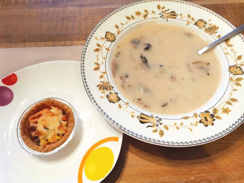 奶油鸡茸蘑菇汤（必胜客同款）