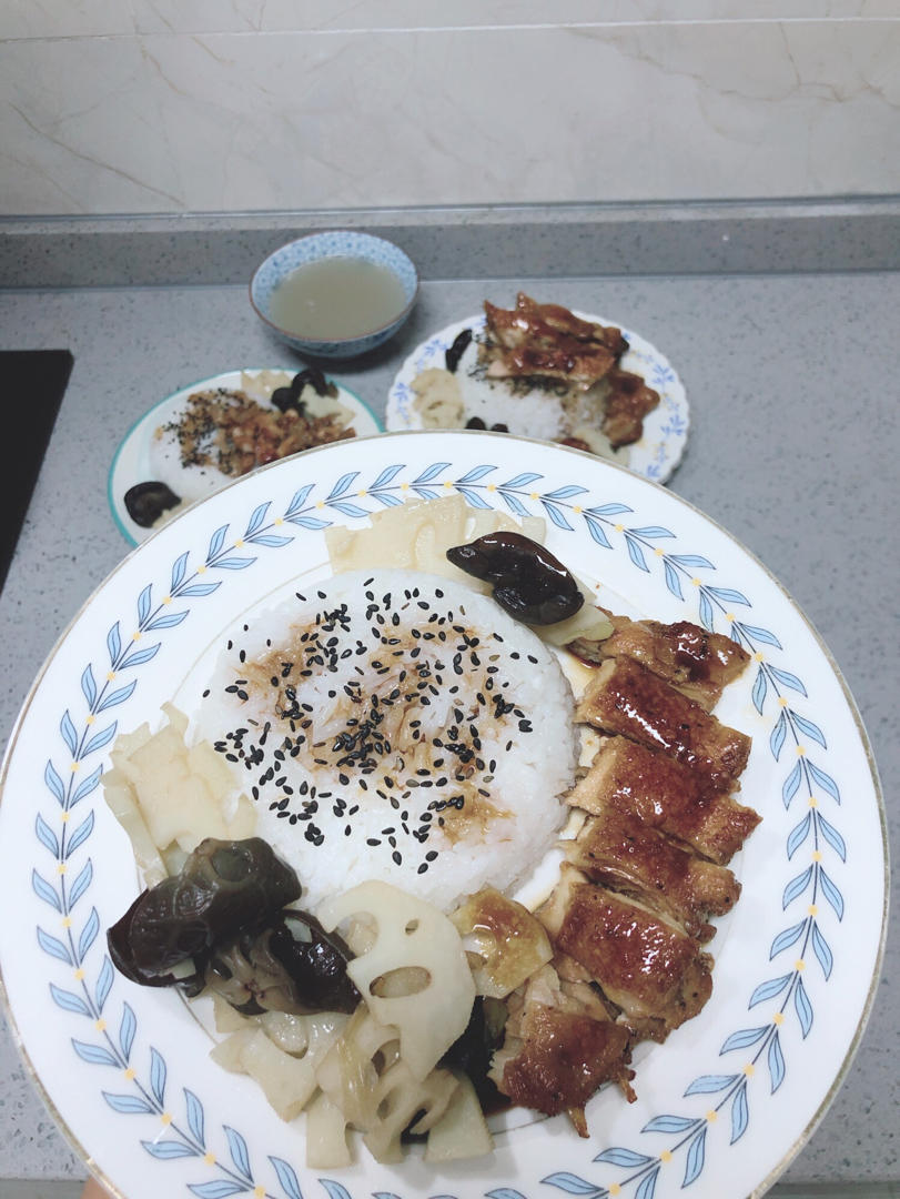 照烧鸡腿饭