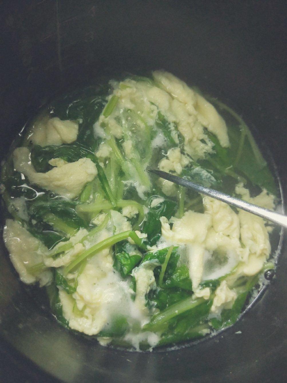 青菜蛋汤