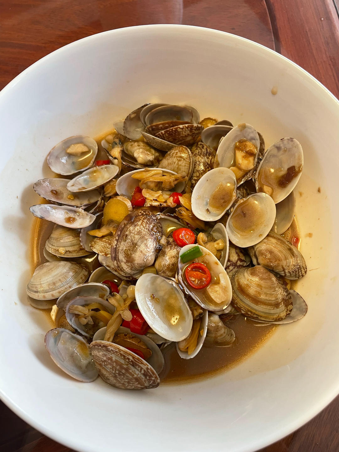 5分钟快手菜❗️秒杀路边摊爆炒花甲～好吃到爆