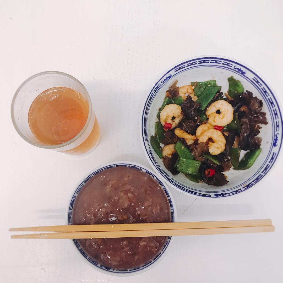 葱爆虾仁