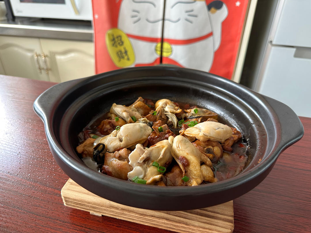 生蚝鸡煲(经典粤菜)
