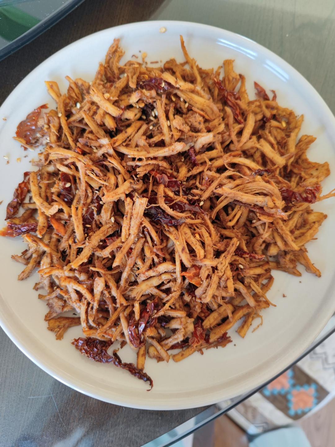 麻辣鸡丝