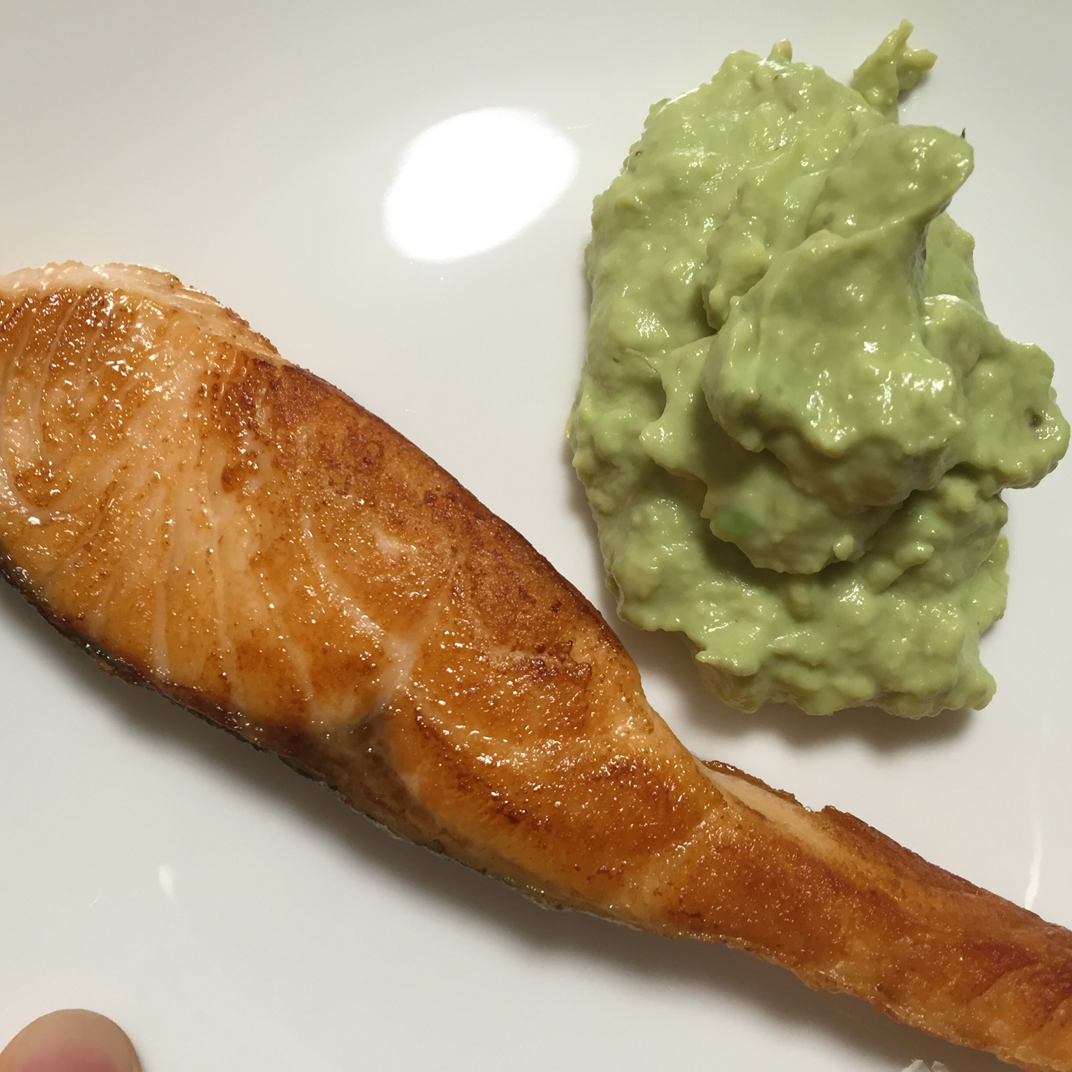和风早餐——盐煎三文鱼