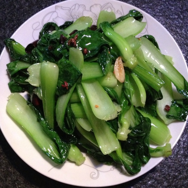 炝炒青菜