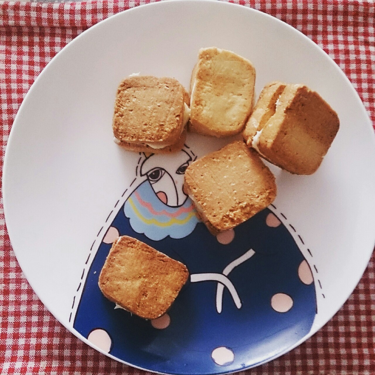 乳酪奶油夹心酥饼（芝士夹心饼干）