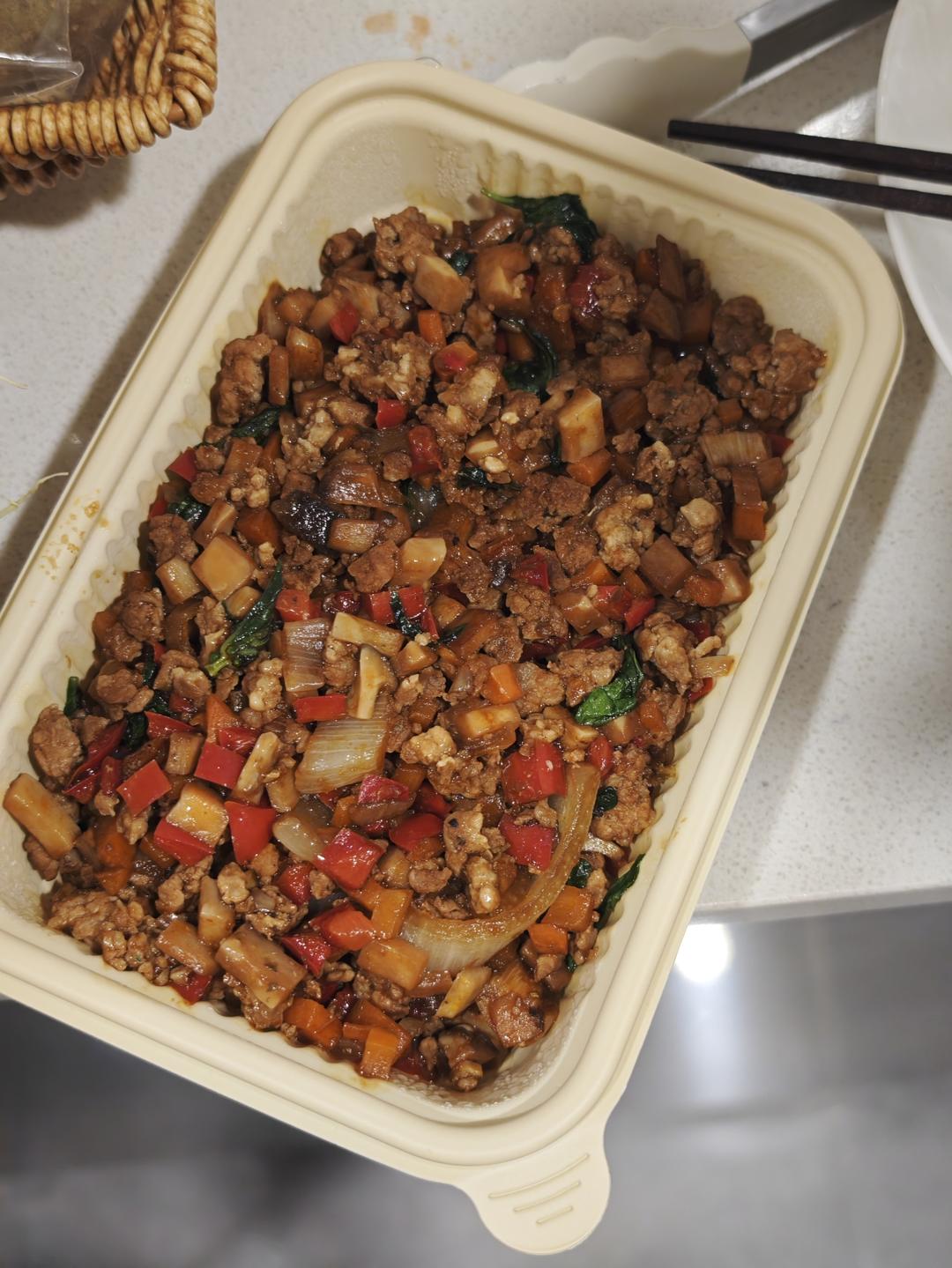 打抛饭口味的八宝辣酱