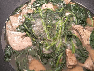猪肝菠菜汤的做法 步骤10