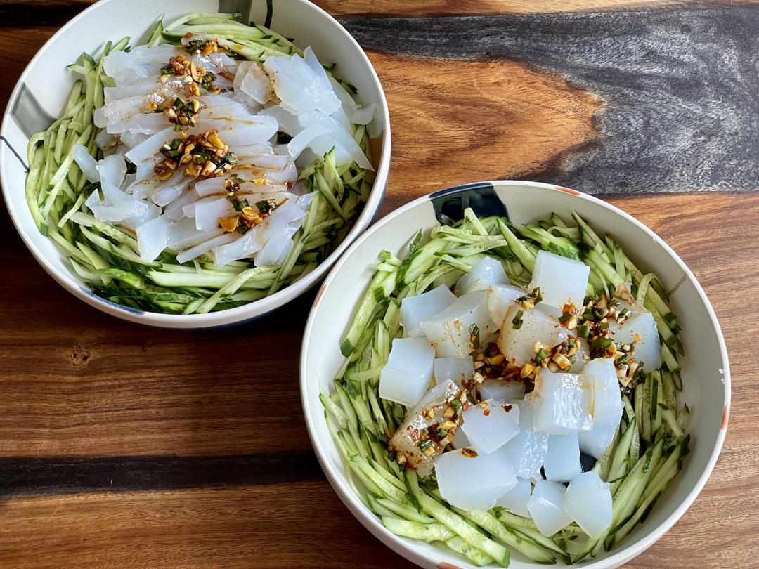 自制绿豆凉粉