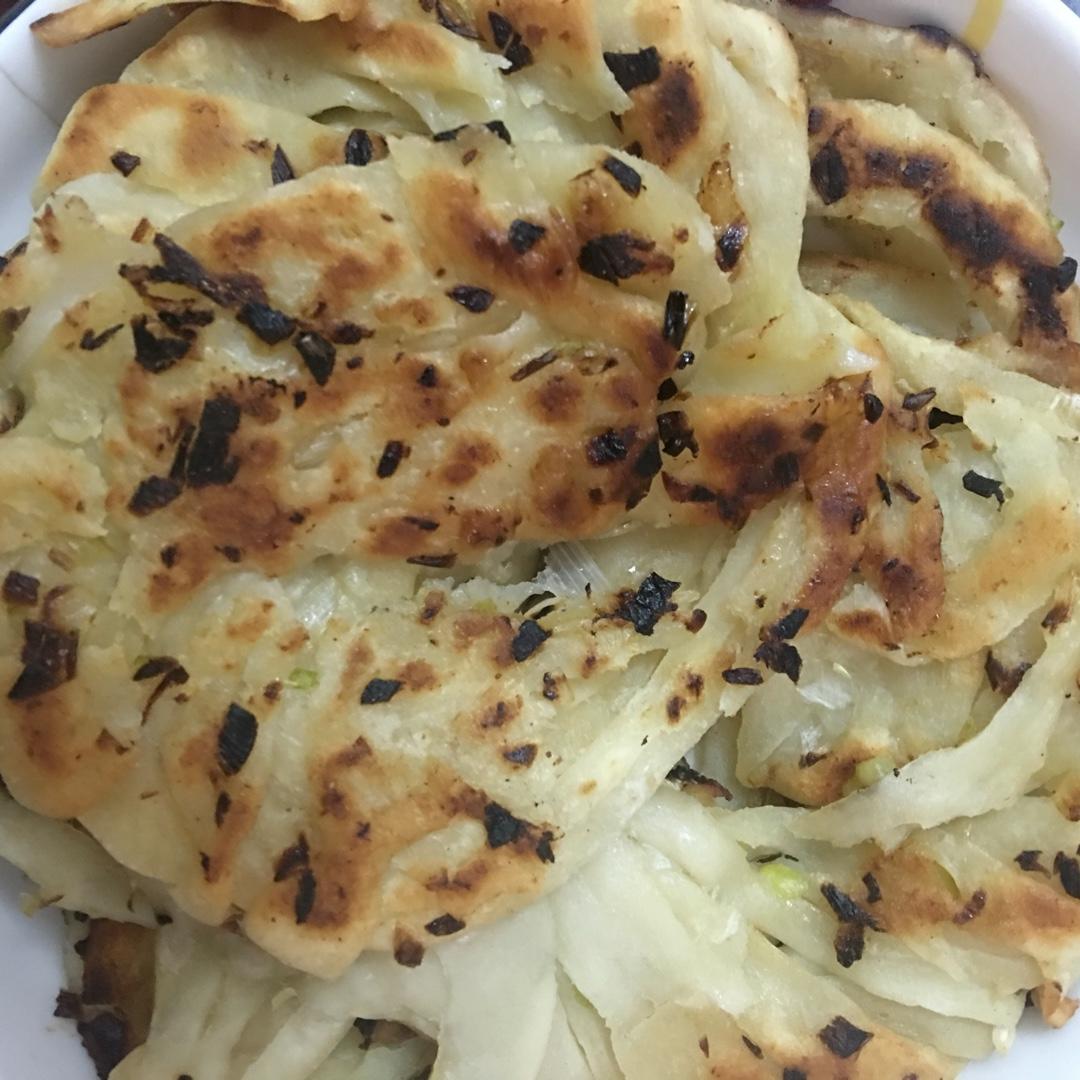 葱花手抓饼